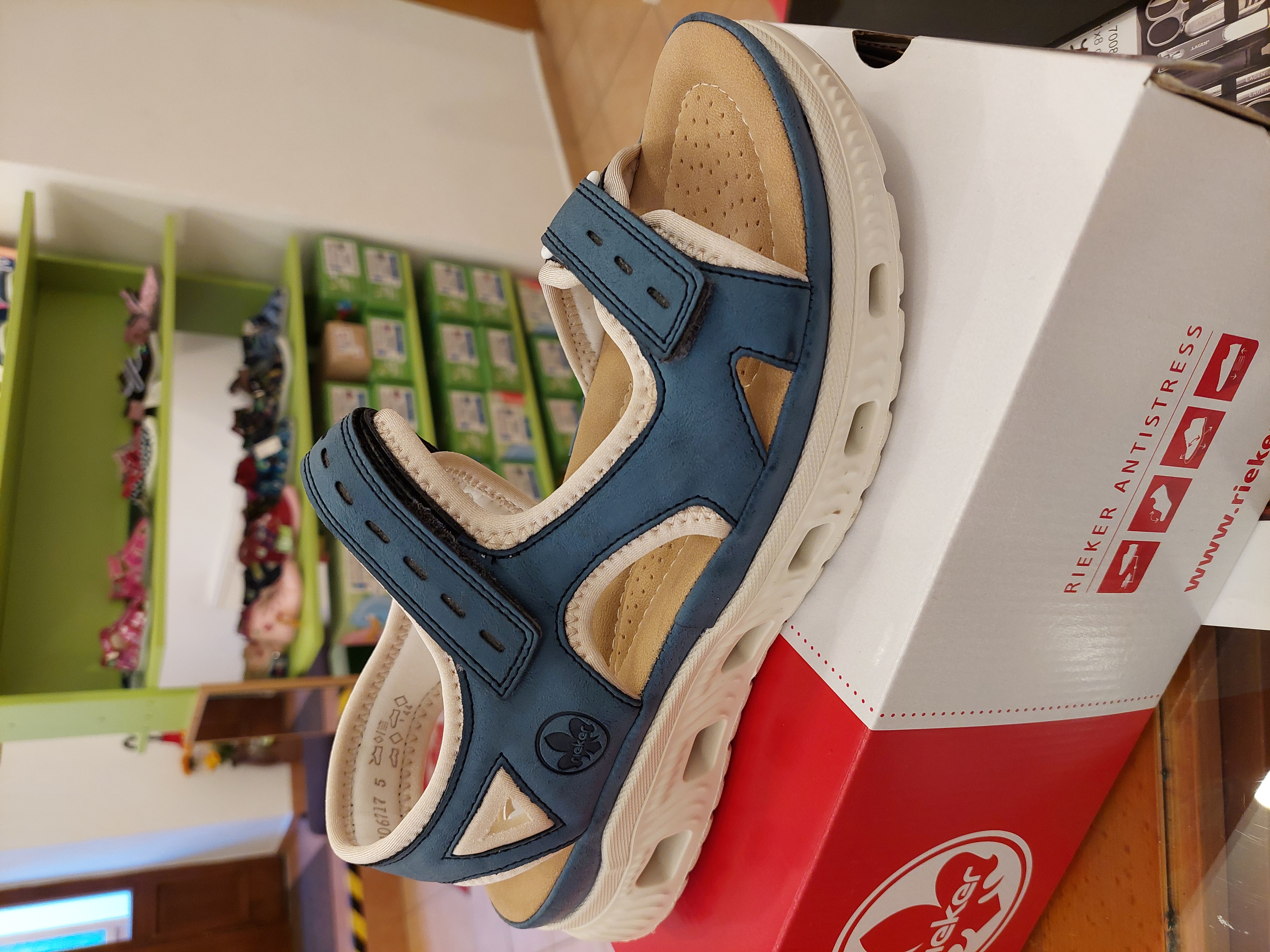 Rieker 64066-14 blue