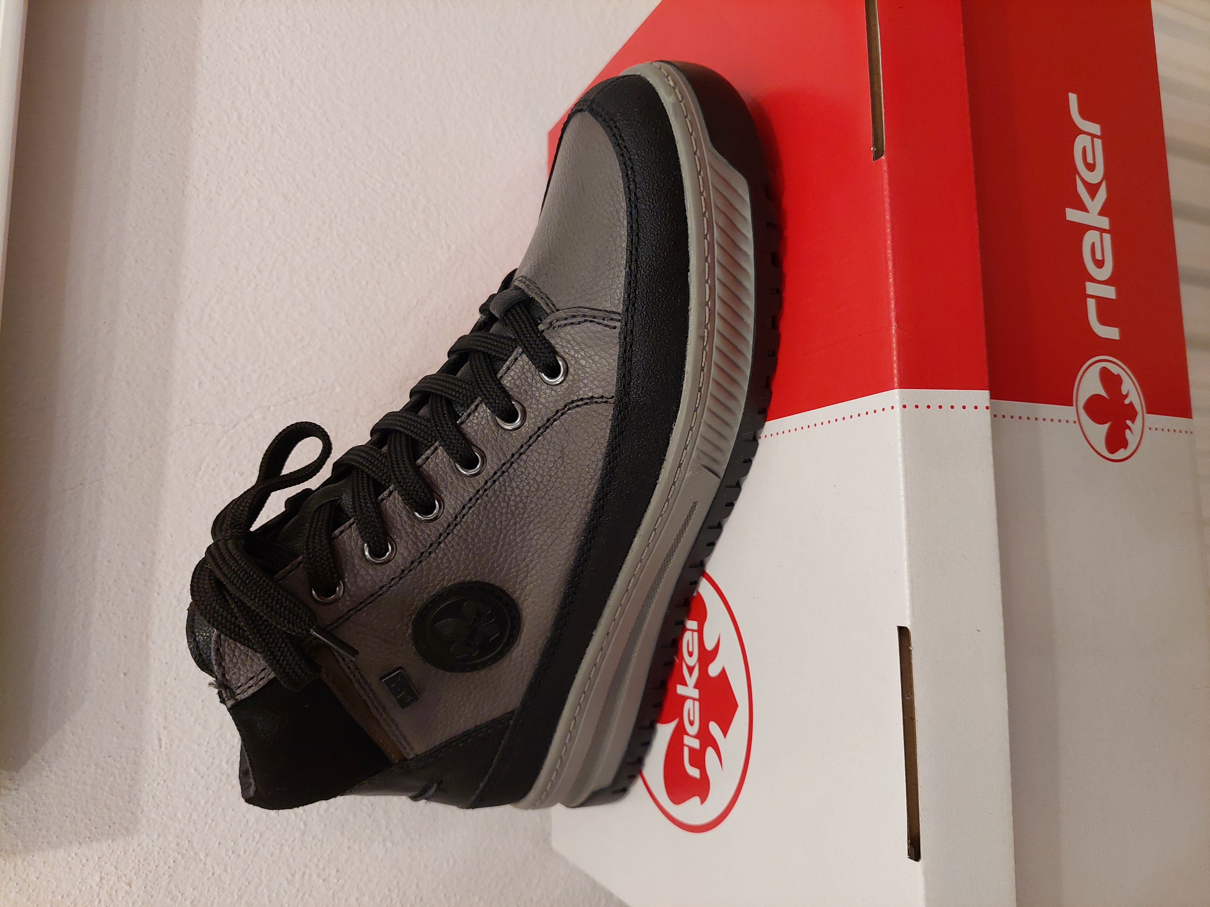 Rieker 38503-45 grey combi